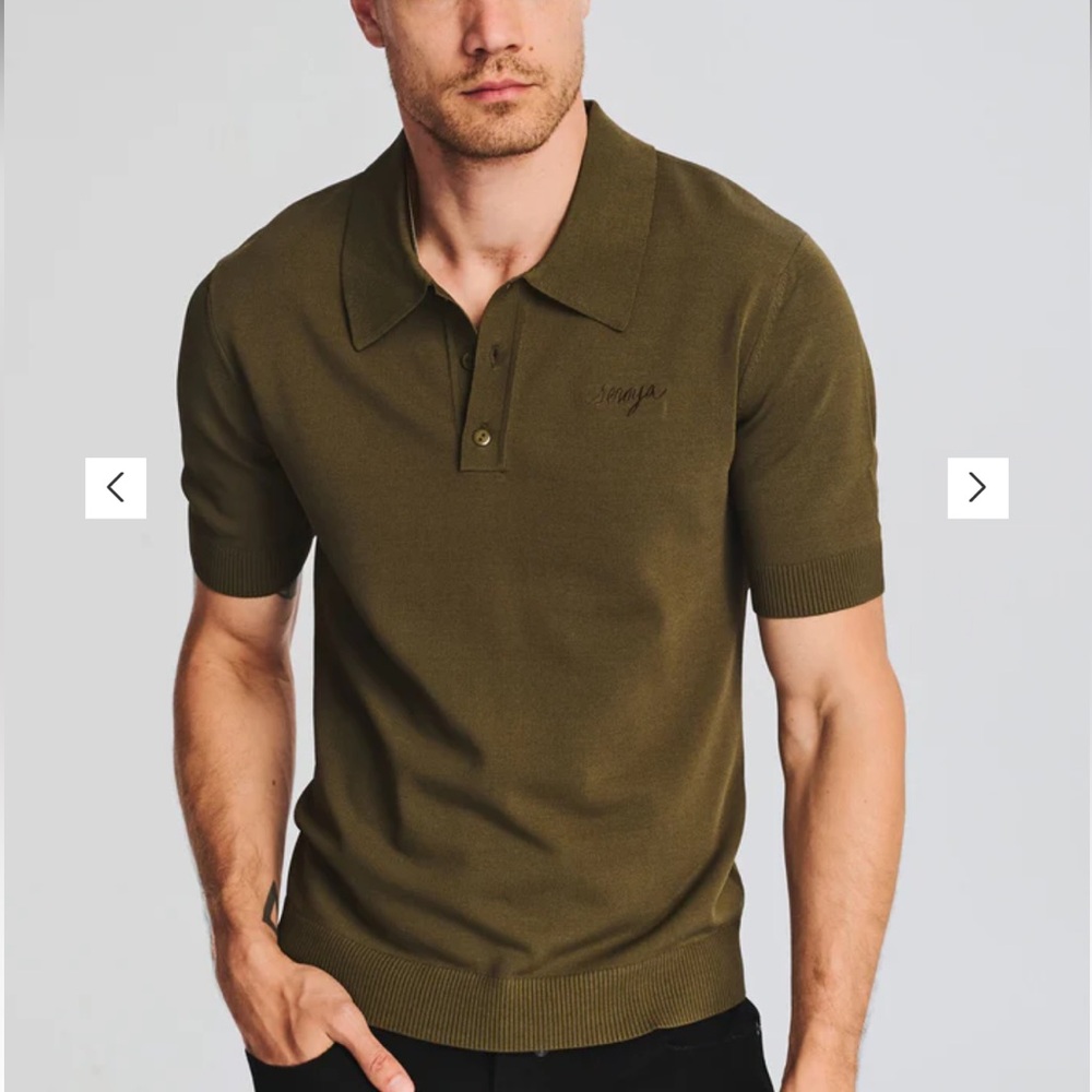 NEW SER.O.YA RAFAEL POLO IN FORT GREEN SIZE: M